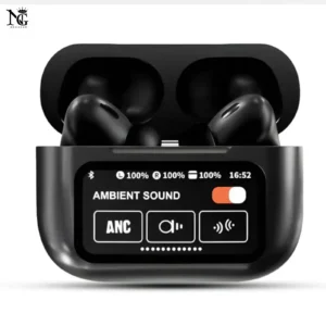 A9 Pro Airpods ANC/ENC Noise Reduction Touch Control Screen Earbuds